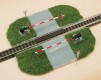 Level crossings with barriers